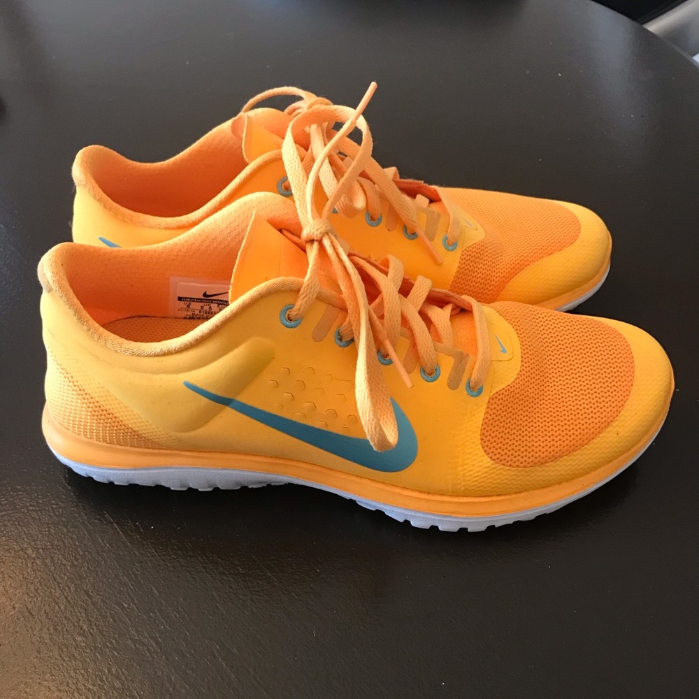 Nike Fitsole 8M Light Orange EUC